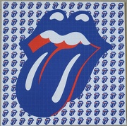 Jagger's Lips (or rolling stones tongue) Blue