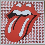 Jagger's Lips (or rolling stones tongue) red  unperforated