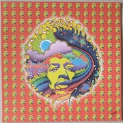 Blotter Art Jimi Hendrix Purple Haze By Jeff Hopp