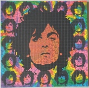 Blotter art Syd Barrett of Pink Floyd