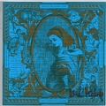 Blotter art Alice Through The Looking Glass Electric Blue